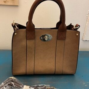 Brown “leather” purse